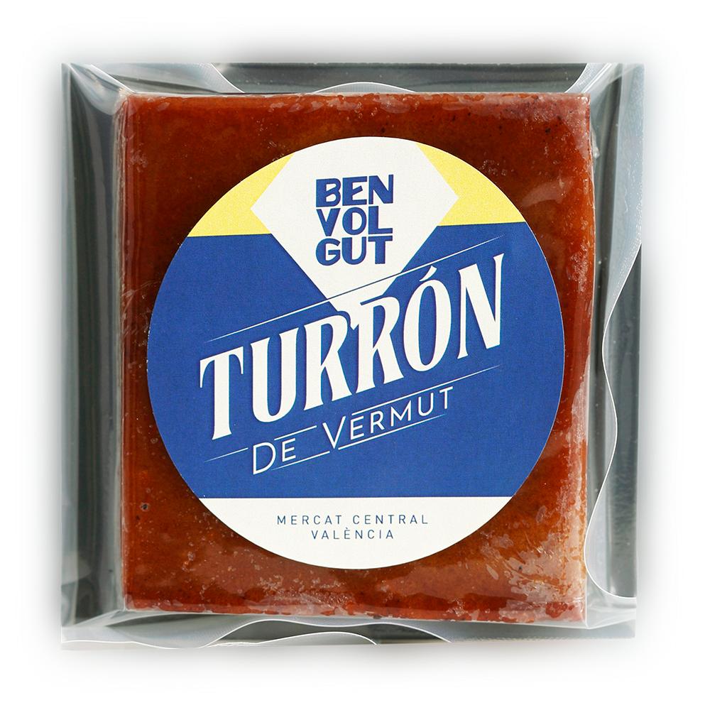 Benvolgut: Turrón de vermut 100g