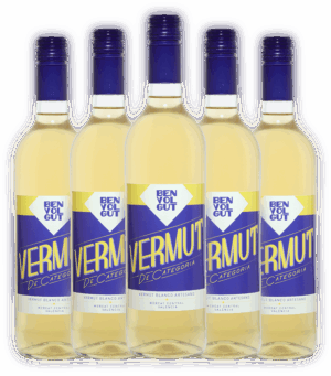 Benvolgut: Lote de 6 vermuts tradicionales blancos