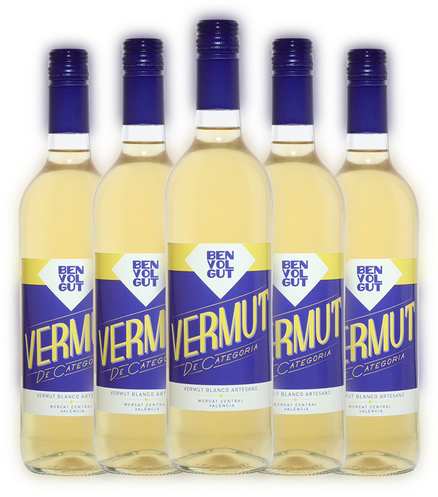 Benvolgut: Lote de 6 vermuts tradicionales blancos