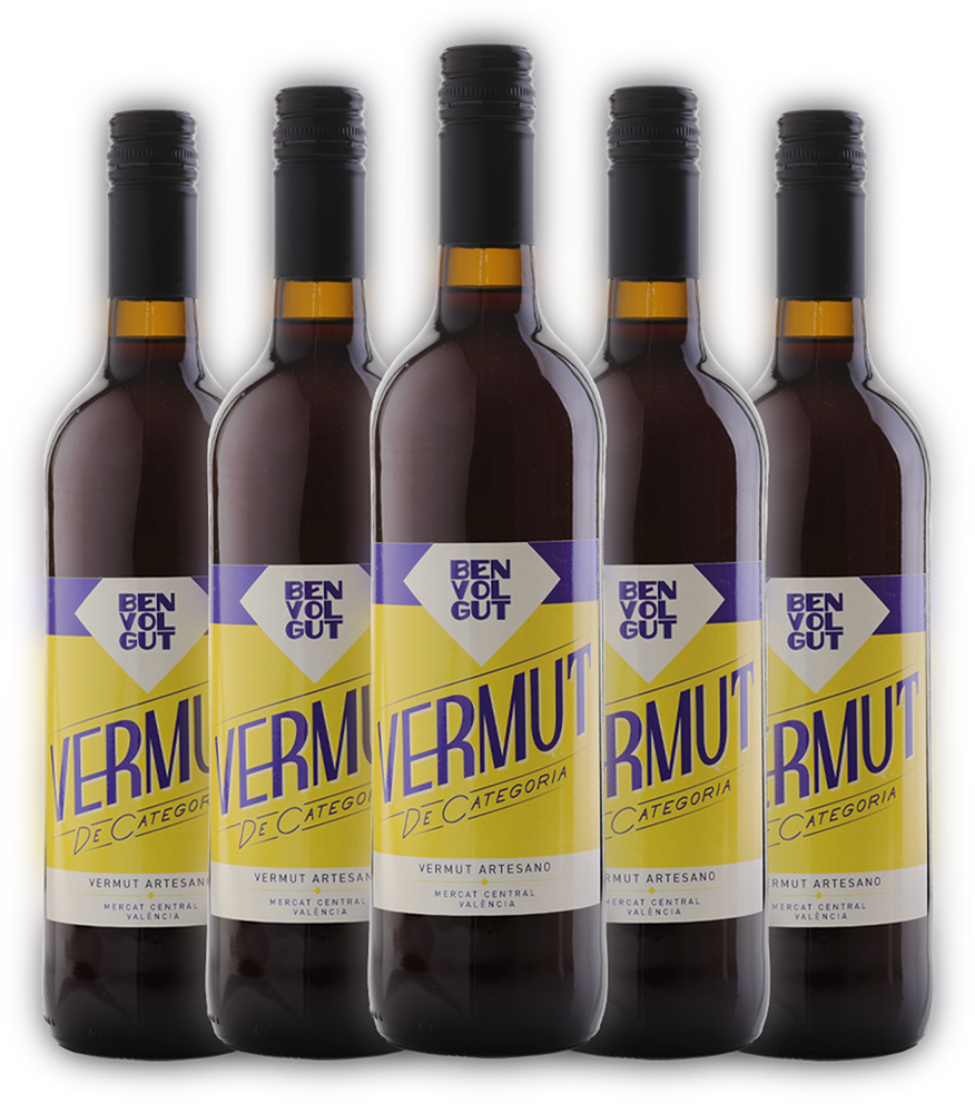 Benvolgut: Lote de 6 vermuts tradicionales rojos